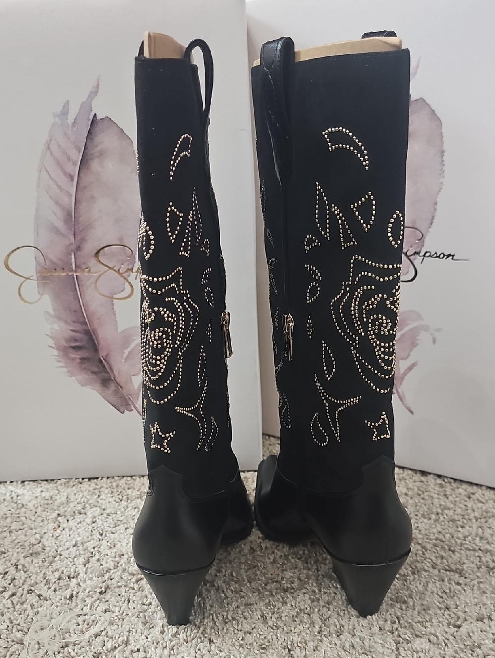 Jessica Simpson Zodra Western Boot NWT Size 7M $159 - Picture 14 of 15